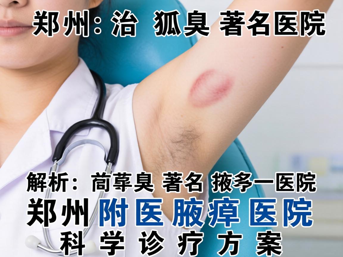 郑州治狐臭著名医院解析，郑州附医腋臭医院的科学诊疗方案