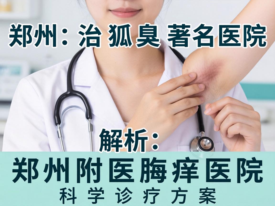 郑州治狐臭著名医院解析，郑州附医腋臭医院的科学诊疗方案