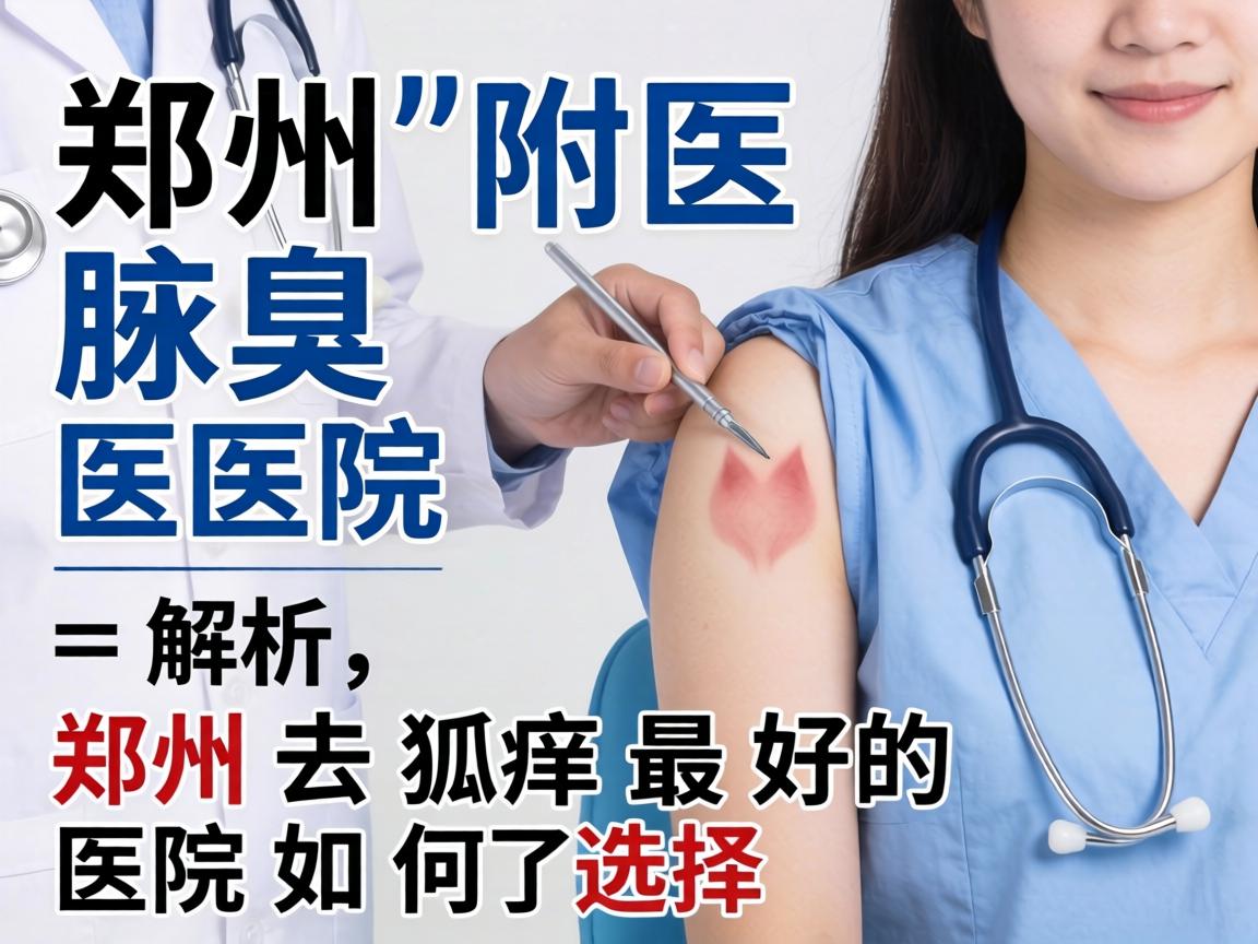 郑州附医腋臭医院解析，郑州去狐臭最好的医院如何选择