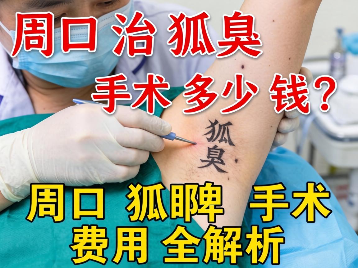 周口治狐臭手术多少钱？周口狐臭手术费用全解析