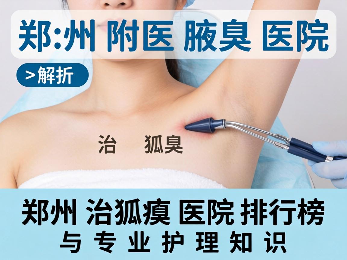 郑州附医腋臭医院解析，郑州治狐臭医院排行榜与专业护理知识