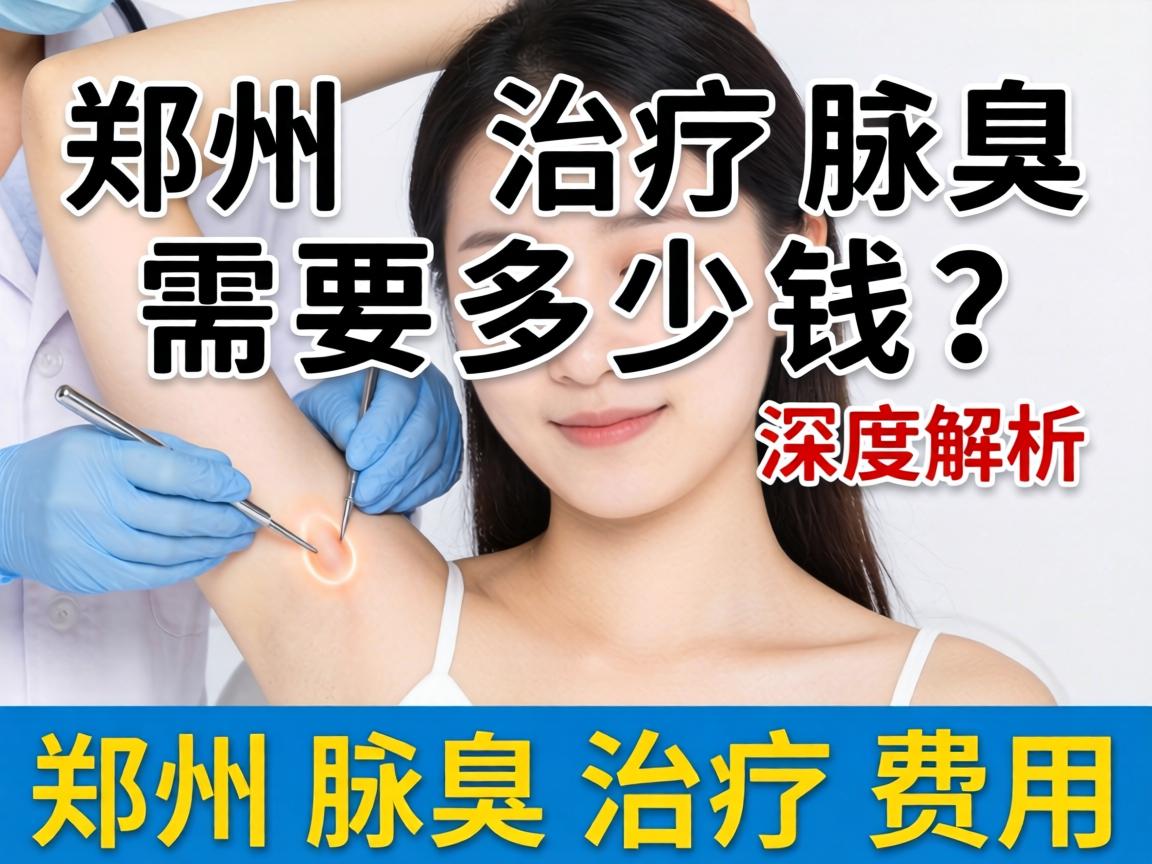 郑州治疗腋臭需要多少钱？深度解析郑州腋臭治疗费用