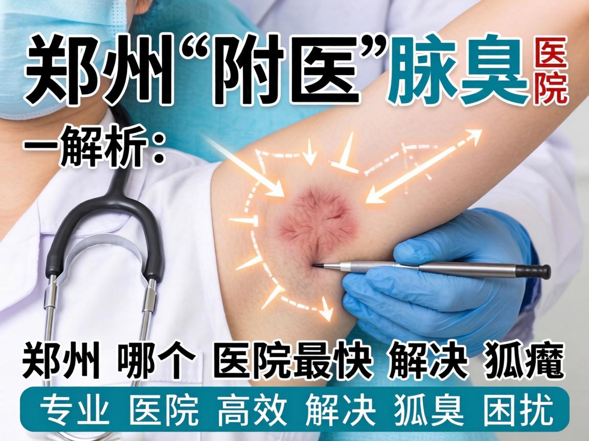郑州附医腋臭医院解析，郑州哪个医院最快解决狐臭，专业医院高效解决狐臭困扰