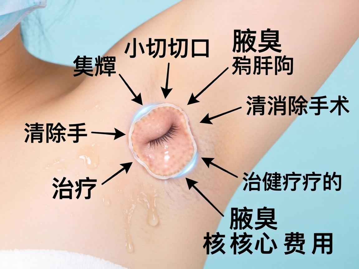 小切口汗腺清除术治疗腋臭，解析腋臭治疗的核心费用