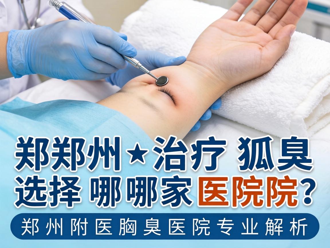 郑州治疗狐臭选择哪家医院？郑州附医腋臭医院专业解析