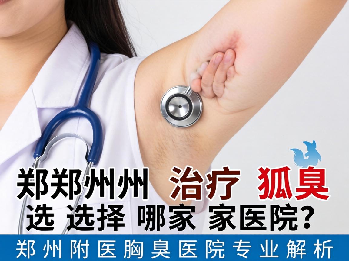 郑州治疗狐臭选择哪家医院？郑州附医腋臭医院专业解析