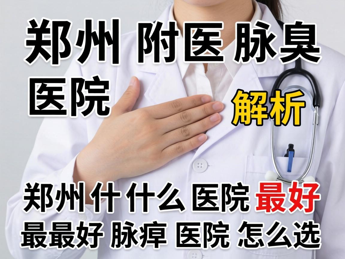 郑州附医腋臭医院解析，郑州什么医院最好，郑州最好腋臭医院怎么选