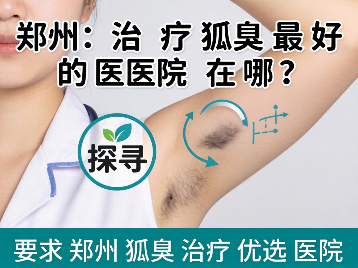 郑州治疗狐臭最好的医院在哪？探寻郑州狐臭治疗优选医院
