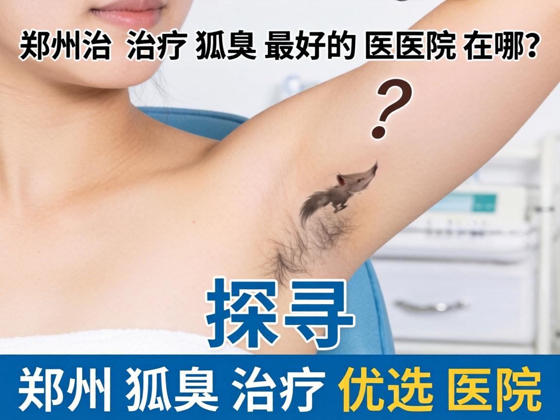 郑州治疗狐臭最好的医院在哪？探寻郑州狐臭治疗优选医院