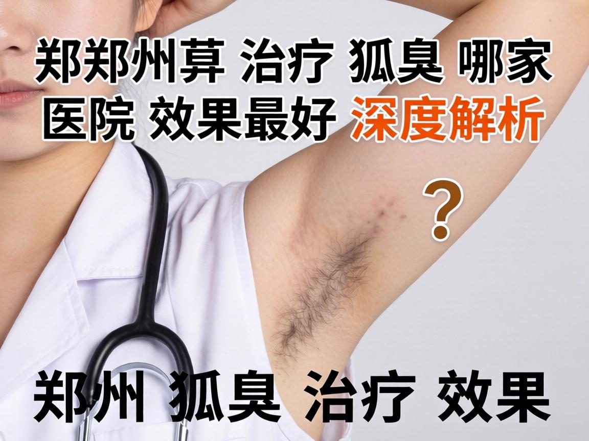 郑州治疗狐臭哪家医院效果最好？深度解析郑州狐臭治疗效果