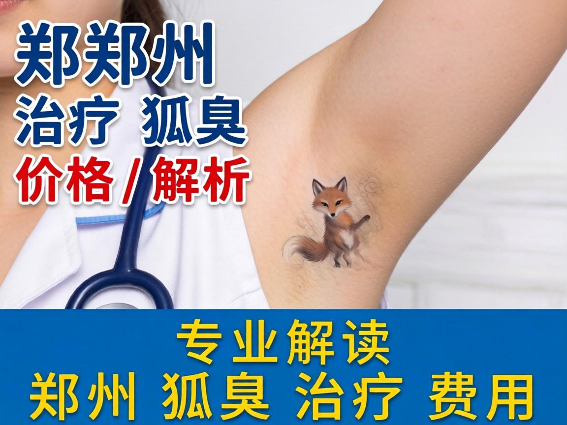 郑州治疗狐臭价格解析，专业解读郑州狐臭治疗费用