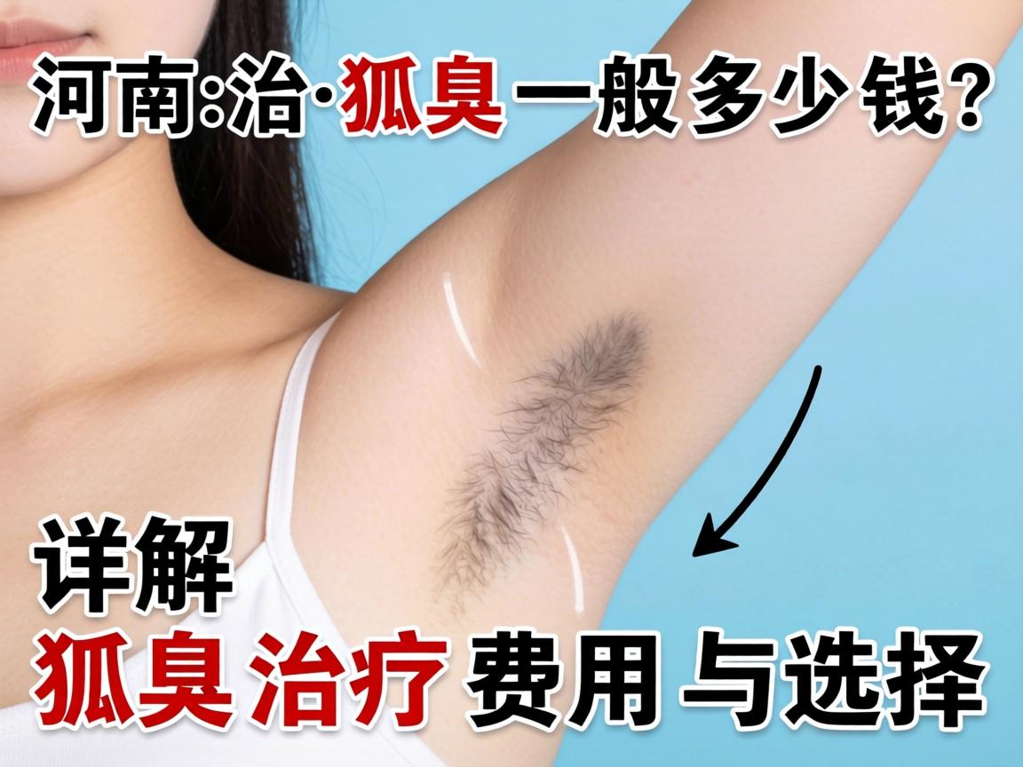 河南治狐臭一般多少钱？详解狐臭治疗费用与选择