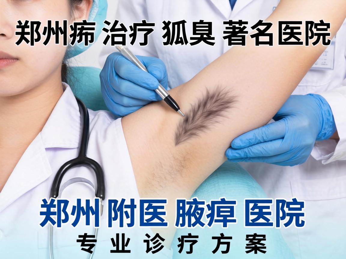郑州治疗狐臭著名医院，解析郑州附医腋臭医院的专业诊疗方案