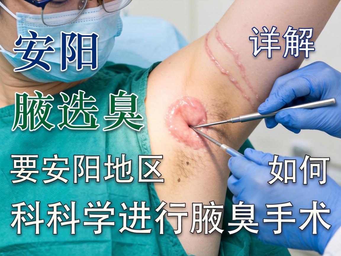 安阳腋臭手术详解，安阳地区如何科学进行腋臭手术