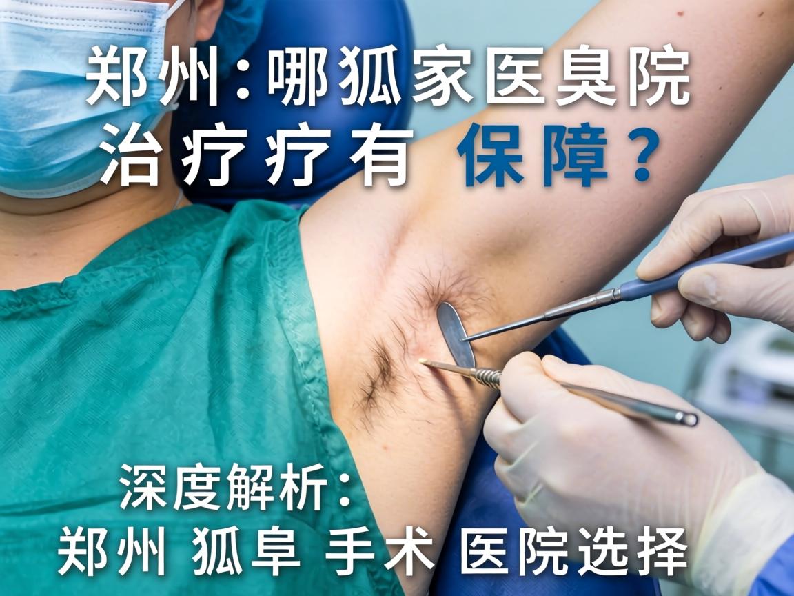 郑州狐臭手术哪家医院治疗有保障？深度解析郑州狐臭手术医院选择