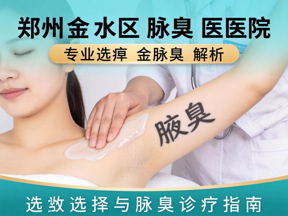 郑州金水区腋臭医院解析，专业选择与腋臭诊疗指南