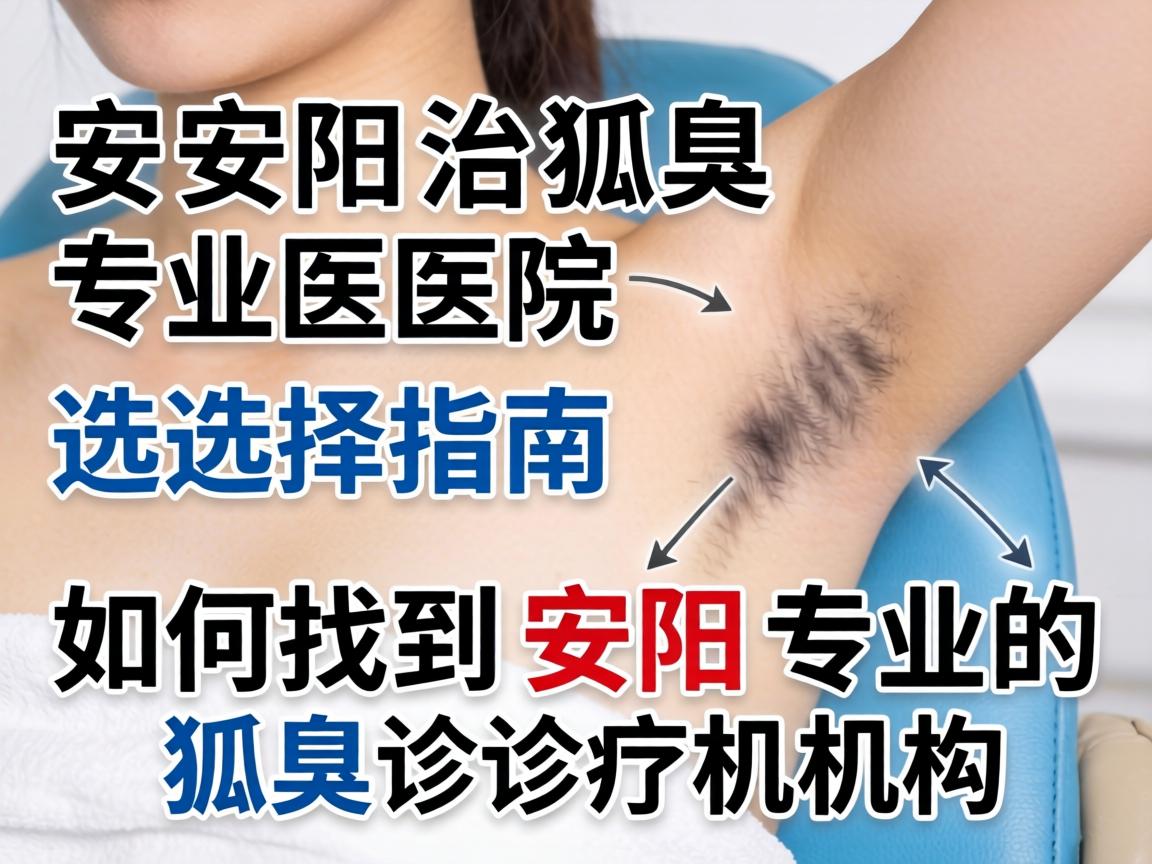 安阳治狐臭专业医院选择指南，如何找到安阳专业的狐臭诊疗机构