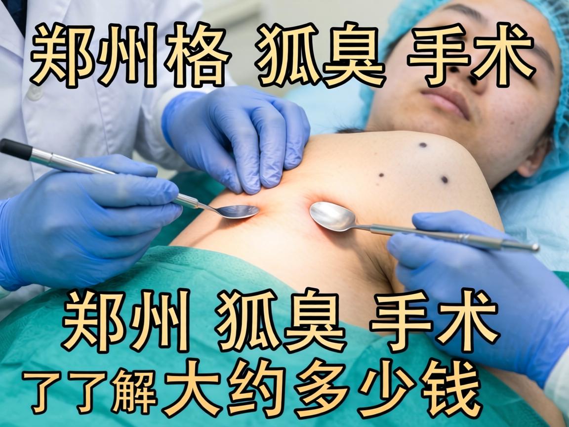 郑州狐臭手术价格解析，了解郑州狐臭手术大约多少钱
