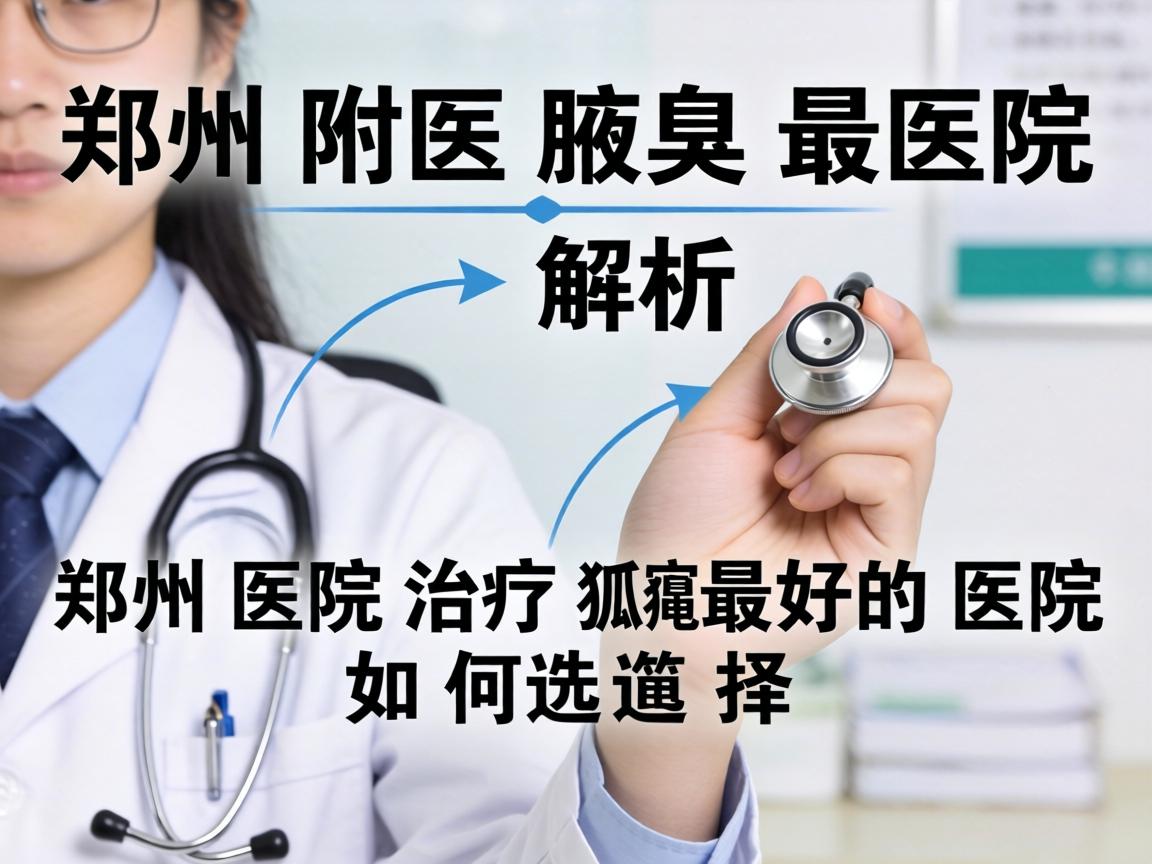 郑州附医腋臭医院解析，郑州医院治疗狐臭最好的医院如何选择