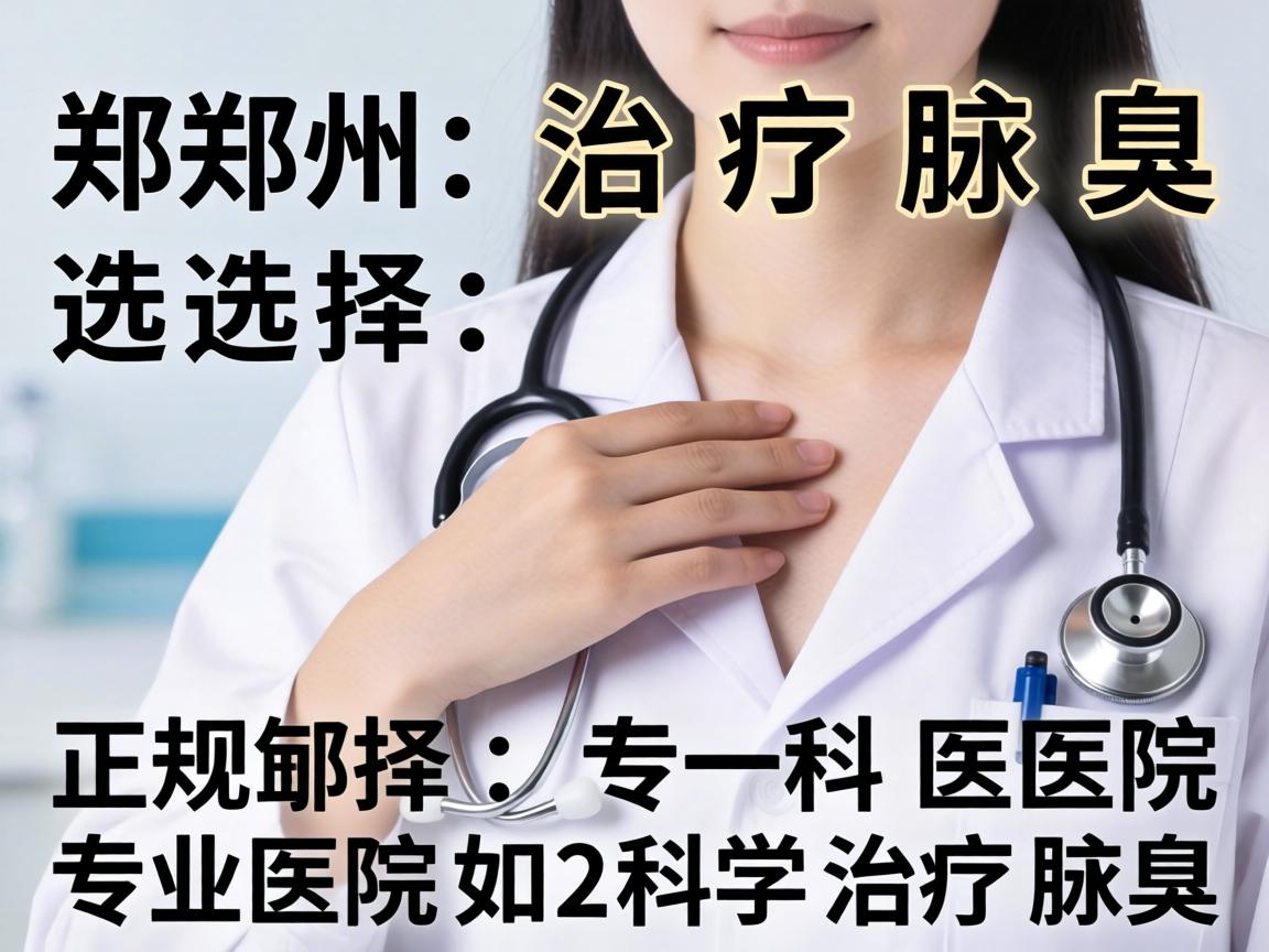 郑州治疗腋臭选择正规专科医院，专业医院如何科学治疗腋臭