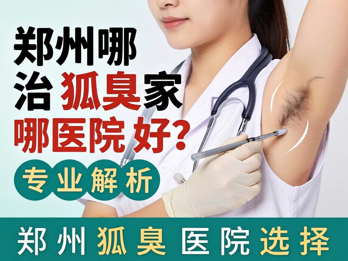 郑州治狐臭哪家医院好？专业解析郑州狐臭医院选择