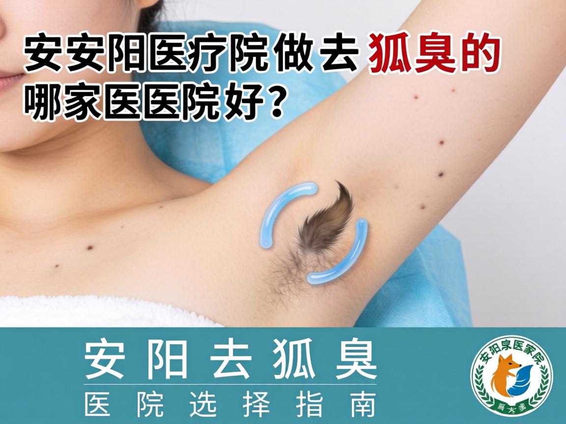 安阳医院做去狐臭的哪家医院好？安阳去狐臭医院选择指南