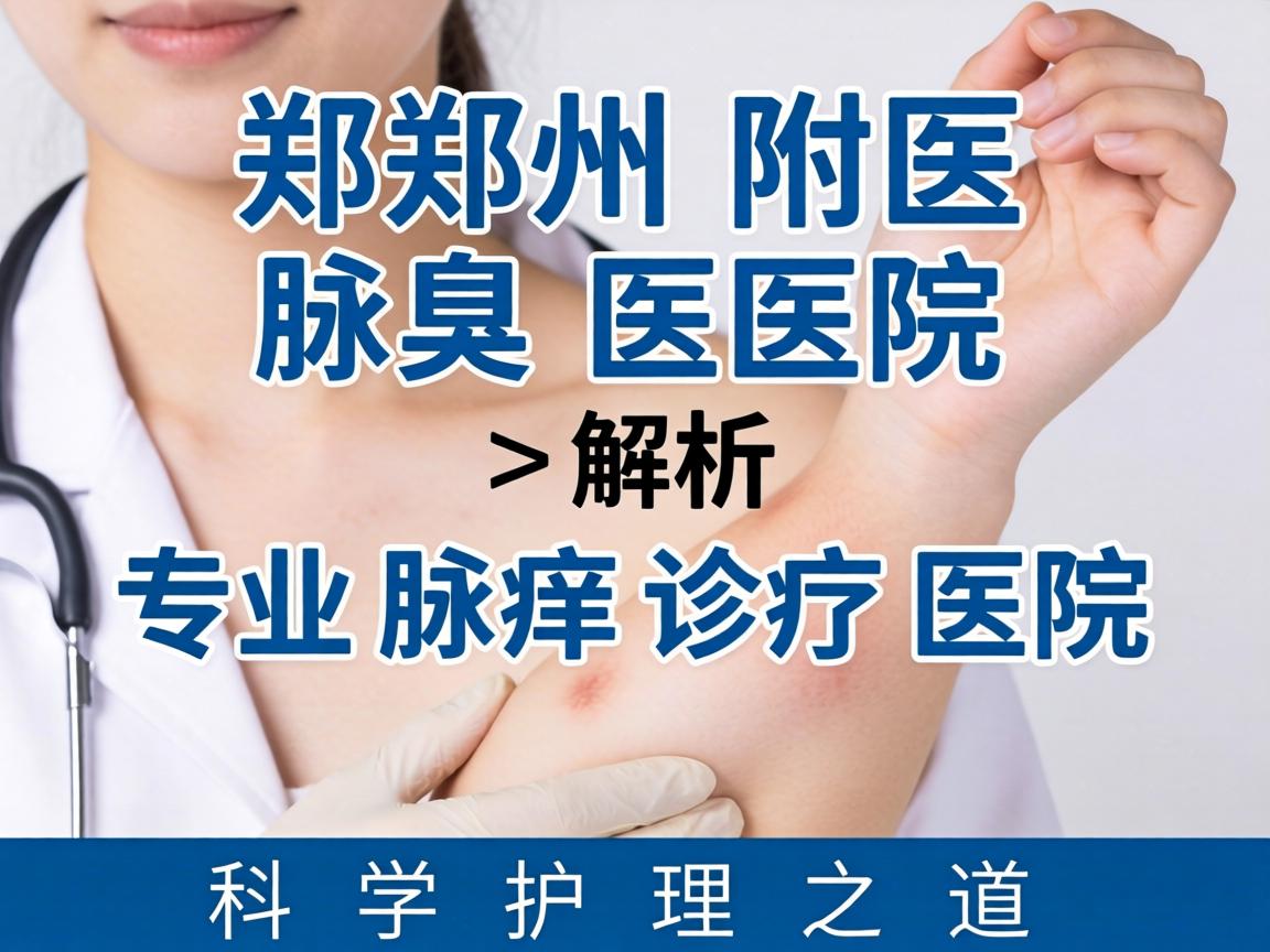 郑州附医腋臭医院解析，专业腋臭诊疗医院的科学护理之道