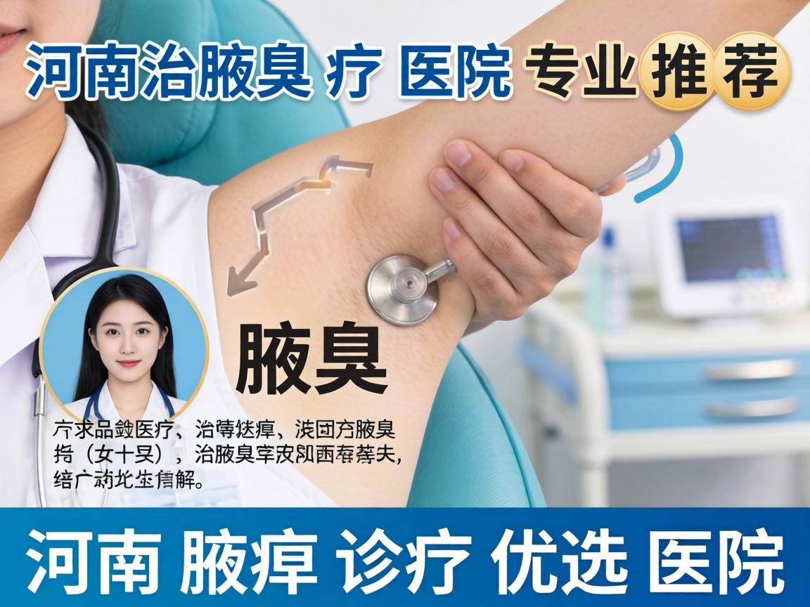 河南腋臭治疗医院专业推荐，详解河南腋臭诊疗优选医院