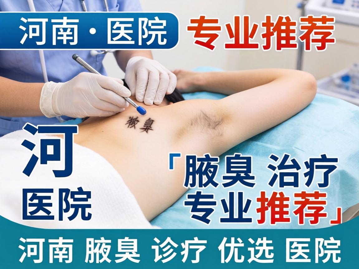 河南腋臭治疗医院专业推荐，详解河南腋臭诊疗优选医院