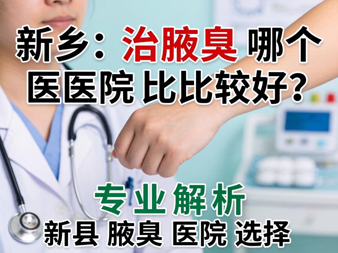 新乡治腋臭哪个医院比较好?专业解析新乡腋臭医院选择 新乡治腋臭哪个医院比较好?专业解析新乡腋臭医院选择