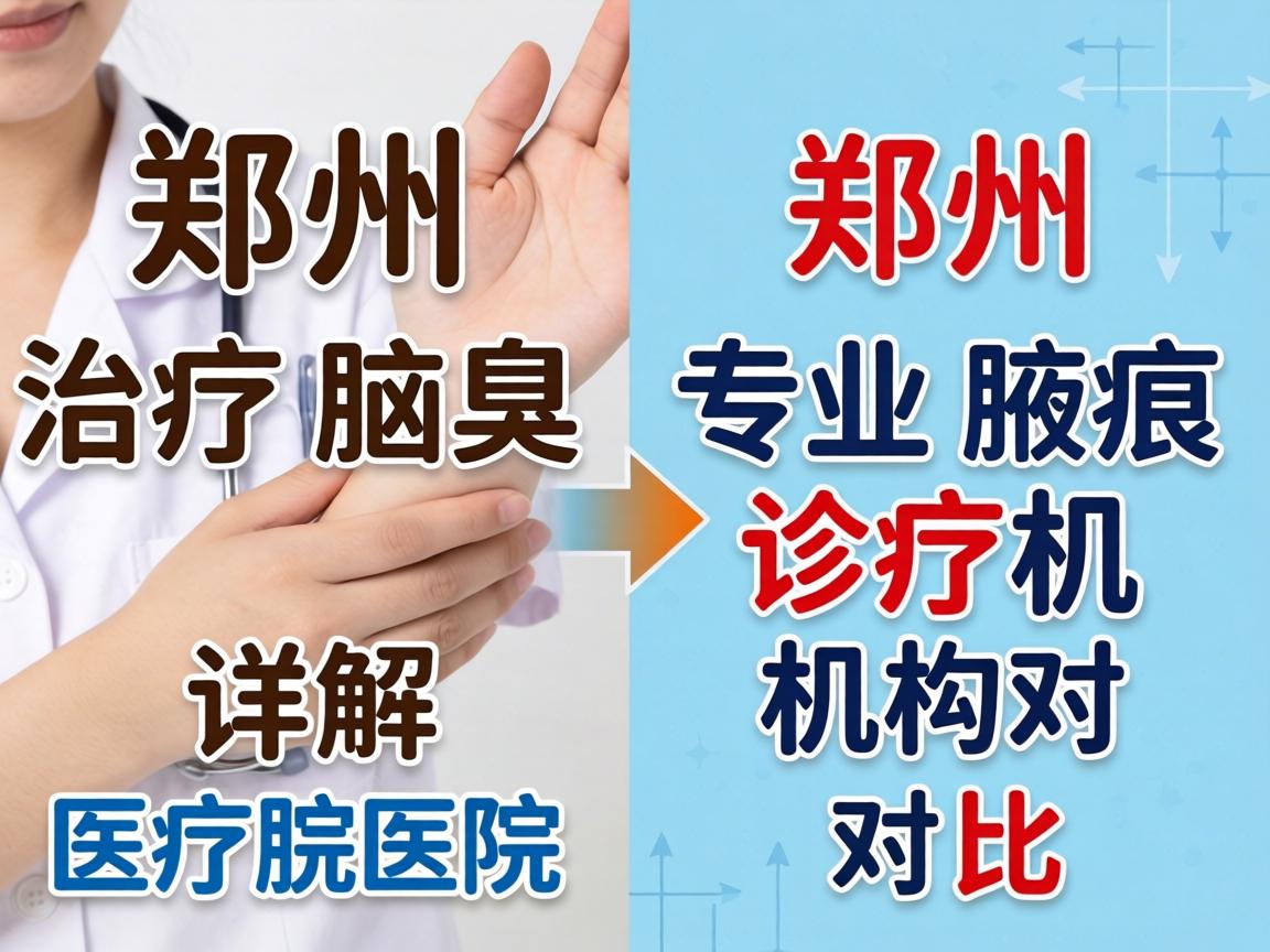 郑州治疗腋臭医院详解，郑州专业腋臭诊疗机构对比