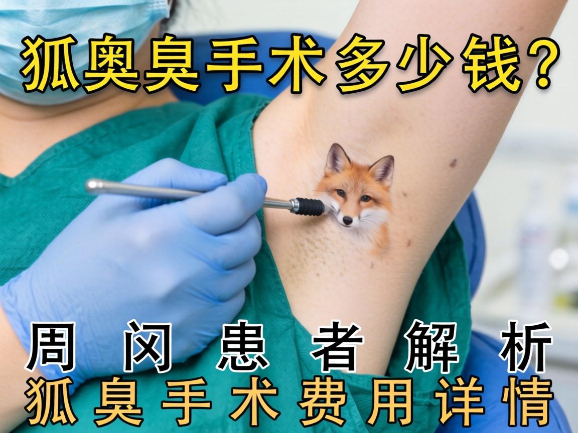 狐臭手术多少钱?周口患者解析狐臭手术费用详情 狐臭手术多少钱?周口患者解析狐臭手术费用详情