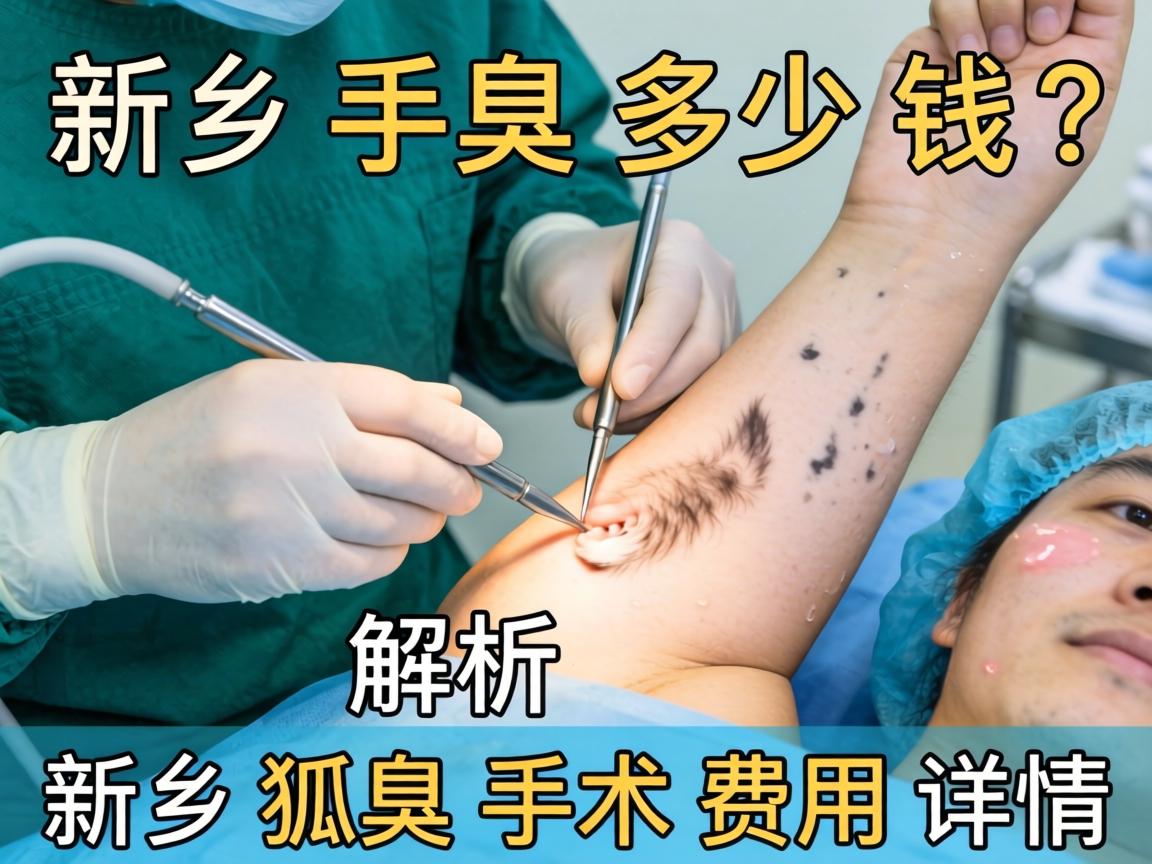 新乡狐臭手术多少钱？解析新乡狐臭手术费用详情