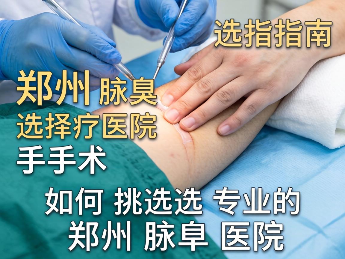 郑州腋臭手术医院选择指南，如何挑选专业的郑州腋臭医院