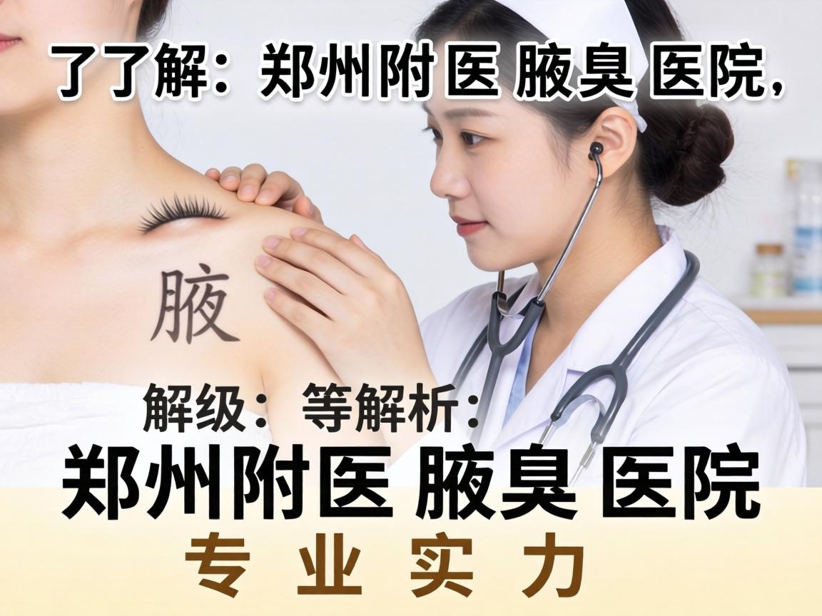 了解郑州附医腋臭医院等级,解析郑州附医腋臭医院专业实力 了解郑州附医腋臭医院等级,解析郑州附医腋臭医院专业实力
