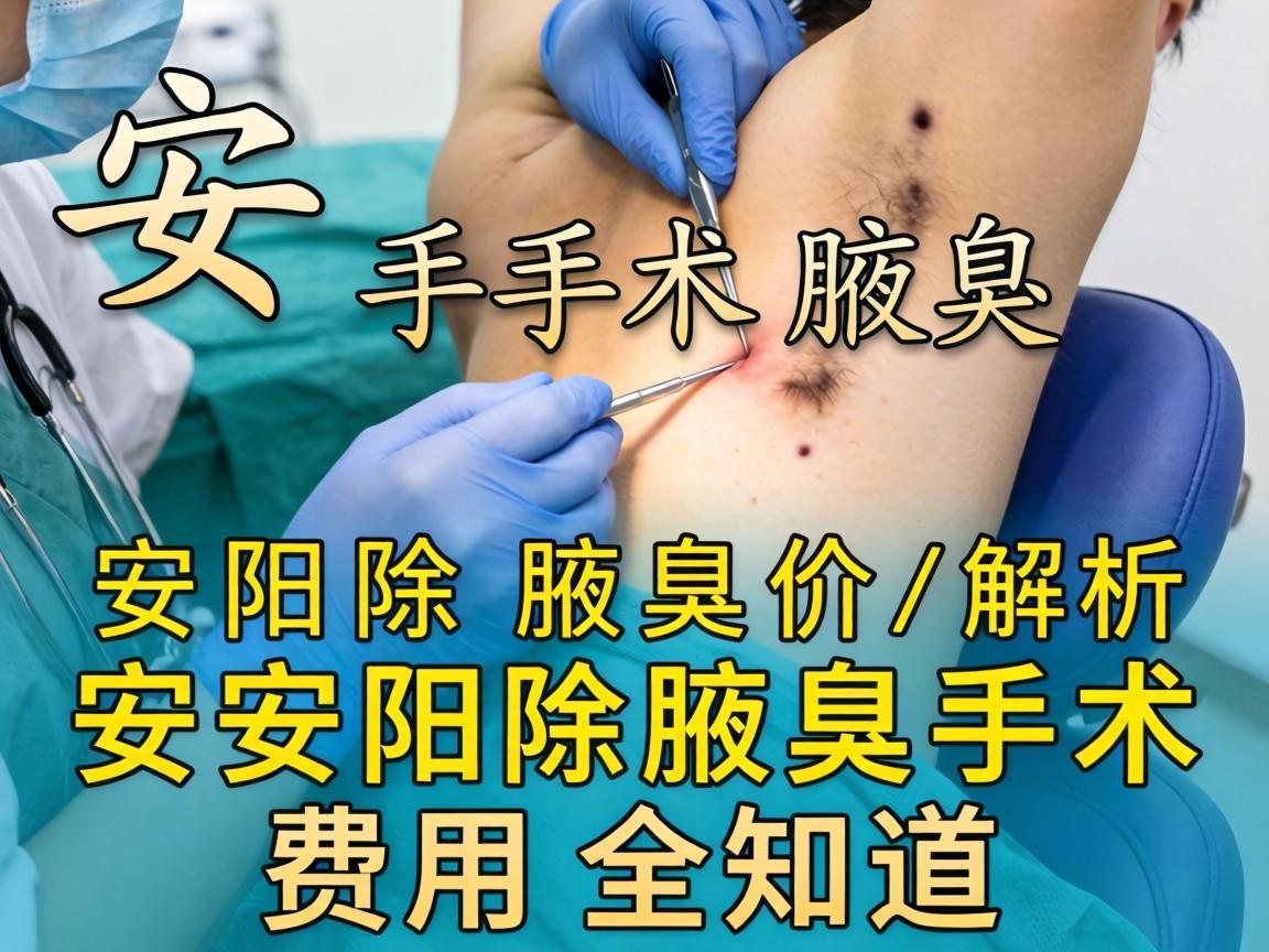 安阳除腋臭手术价格解析,安阳除腋臭手术费用全知道 安阳除腋臭手术价格解析,安阳除腋臭手术费用全知道