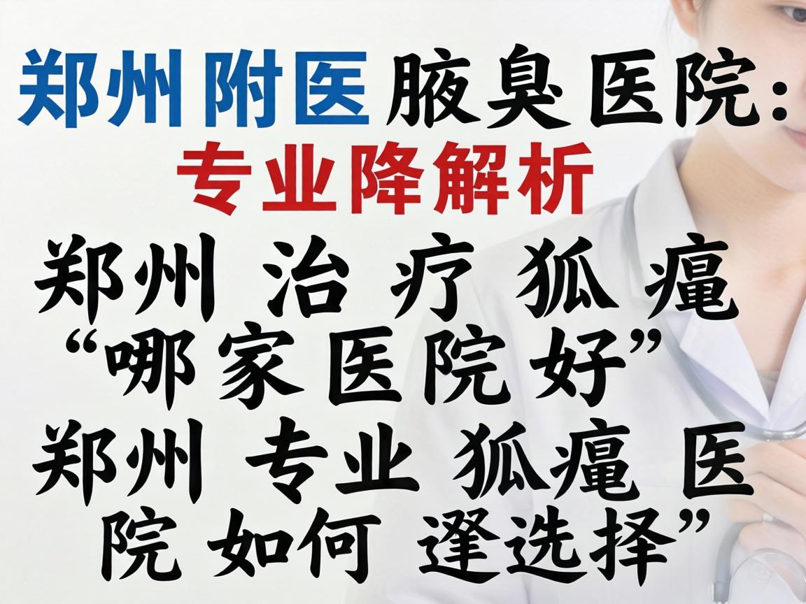 郑州附医腋臭医院专业解析,郑州治疗狐臭哪家医院好,郑州专业狐臭医院如何选择 郑州附医腋臭医院专业解析,郑州治疗狐臭哪家医院好,郑州专业狐臭医院如何选择