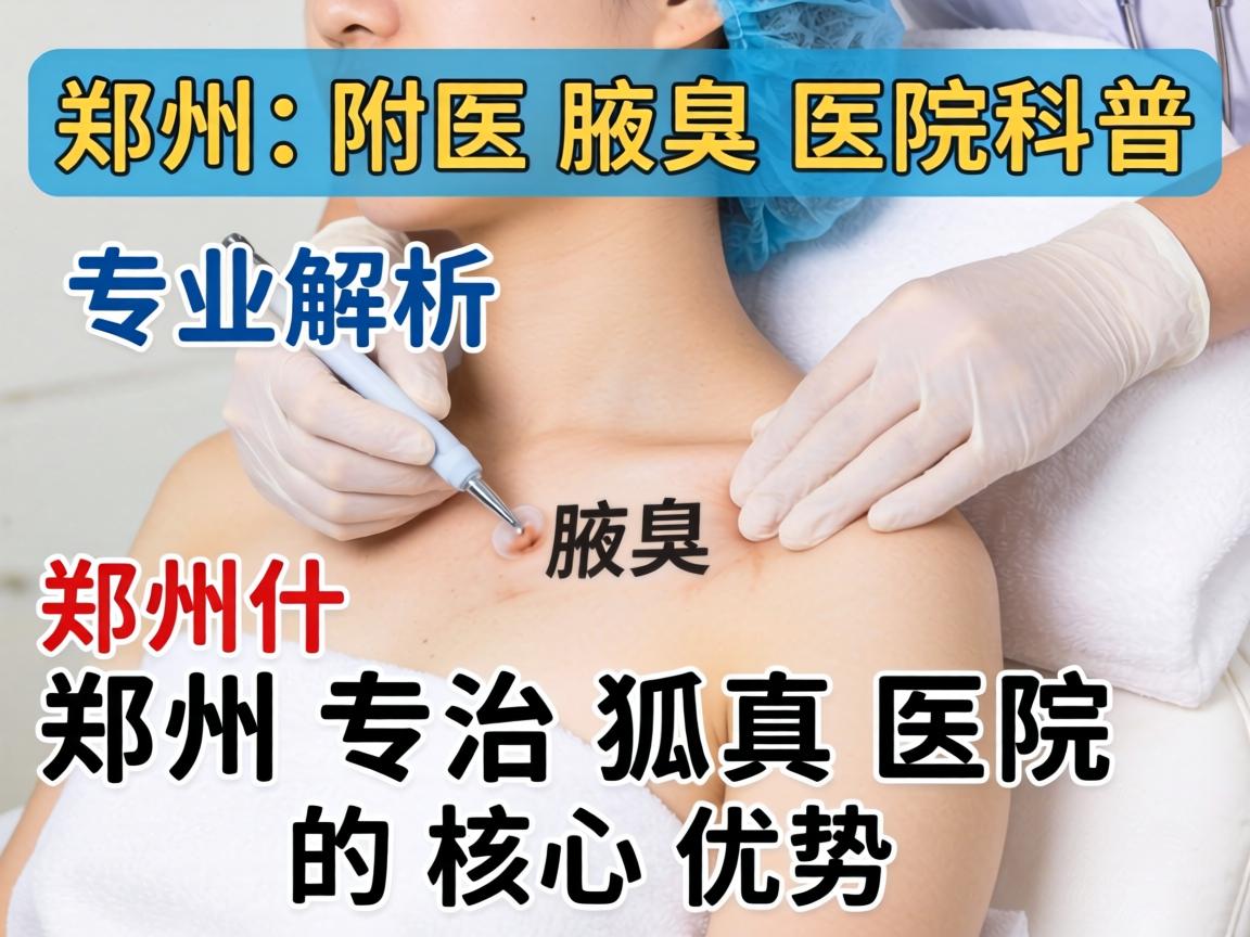 郑州附医腋臭医院科普,专业解析郑州专治狐臭医院的核心优势 郑州附医腋臭医院科普,专业解析郑州专治狐臭医院的核心优势