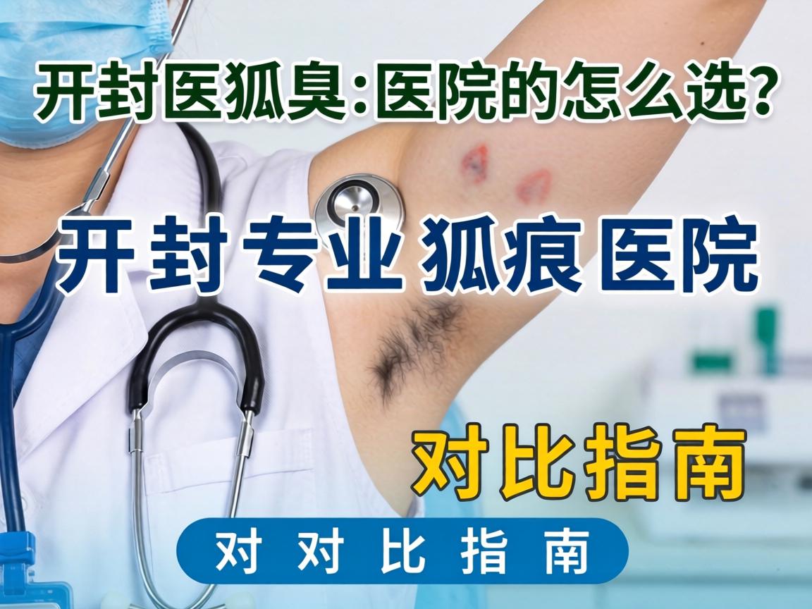 开封狐臭医院怎么选?开封专业狐臭医院对比指南 开封狐臭医院怎么选?开封专业狐臭医院对比指南
