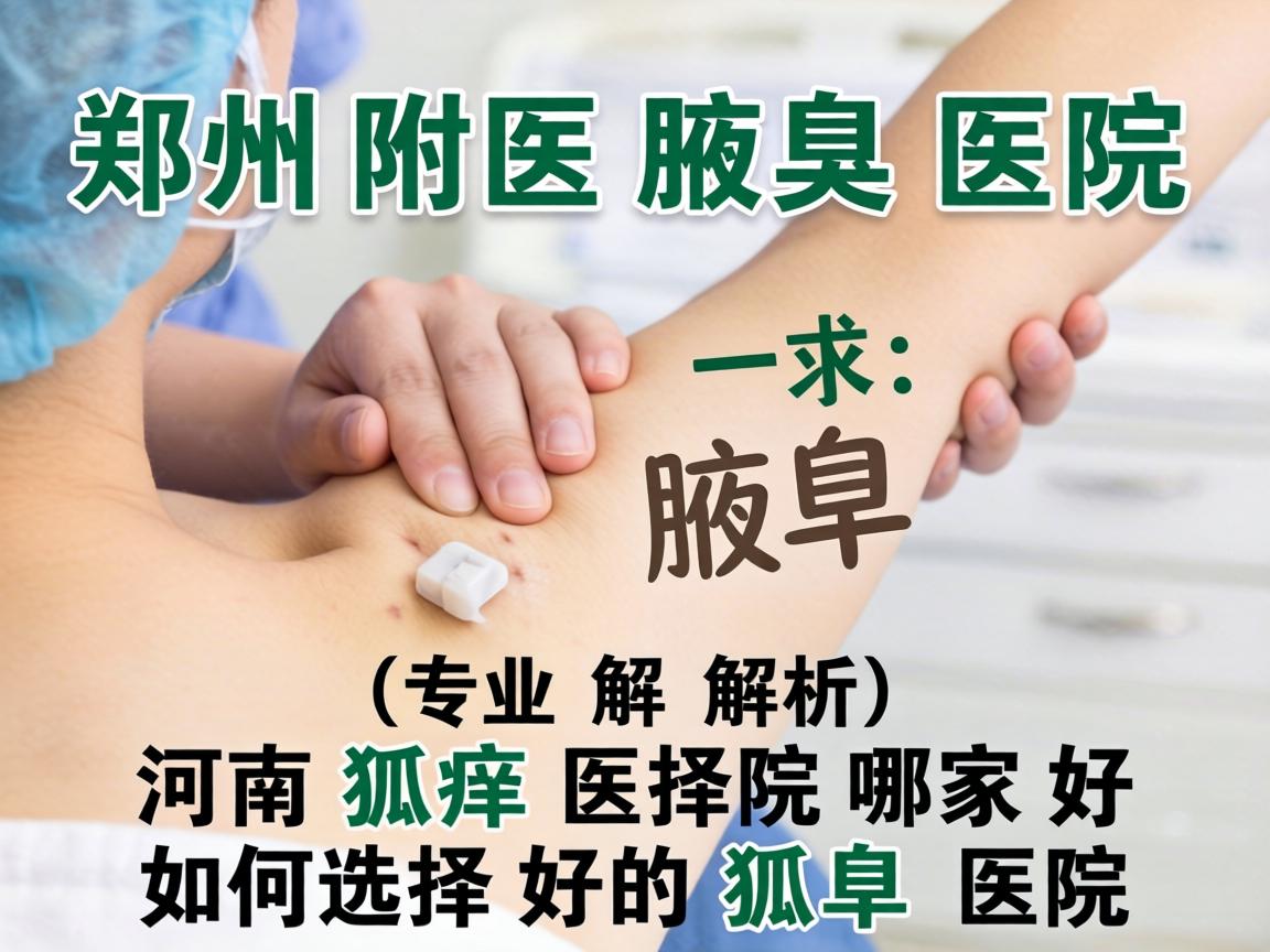 郑州附医腋臭医院专业解析,河南狐臭医院哪家好,如何选择好的狐臭医院 郑州附医腋臭医院专业解析,河南狐臭医院哪家好,如何选择好的狐臭医院