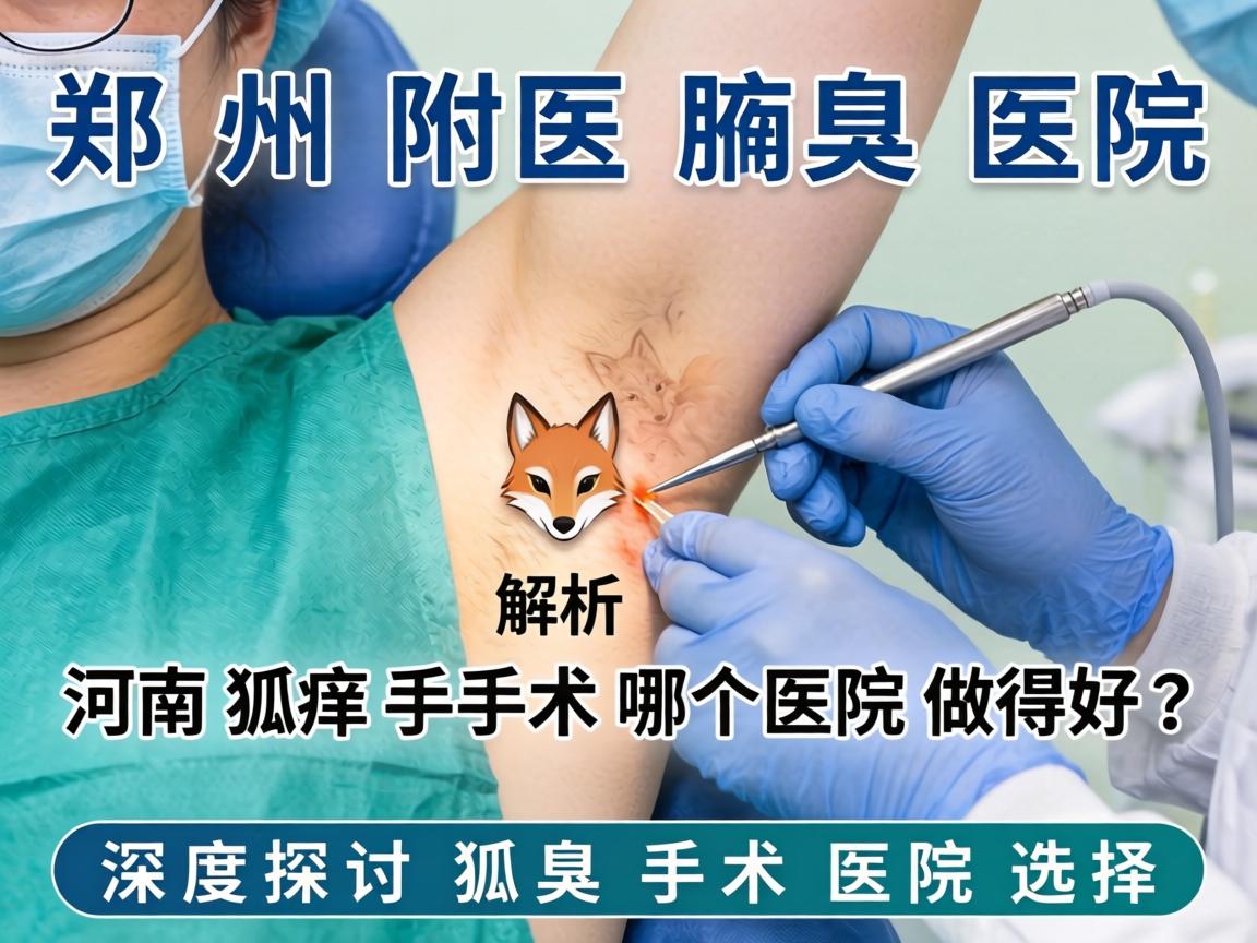 郑州附医腋臭医院解析,河南狐臭手术哪个医院做得好?深度探讨狐臭手术医院选择 郑州附医腋臭医院解析,河南狐臭手术哪个医院做得好?深度探讨狐臭手术医院选择