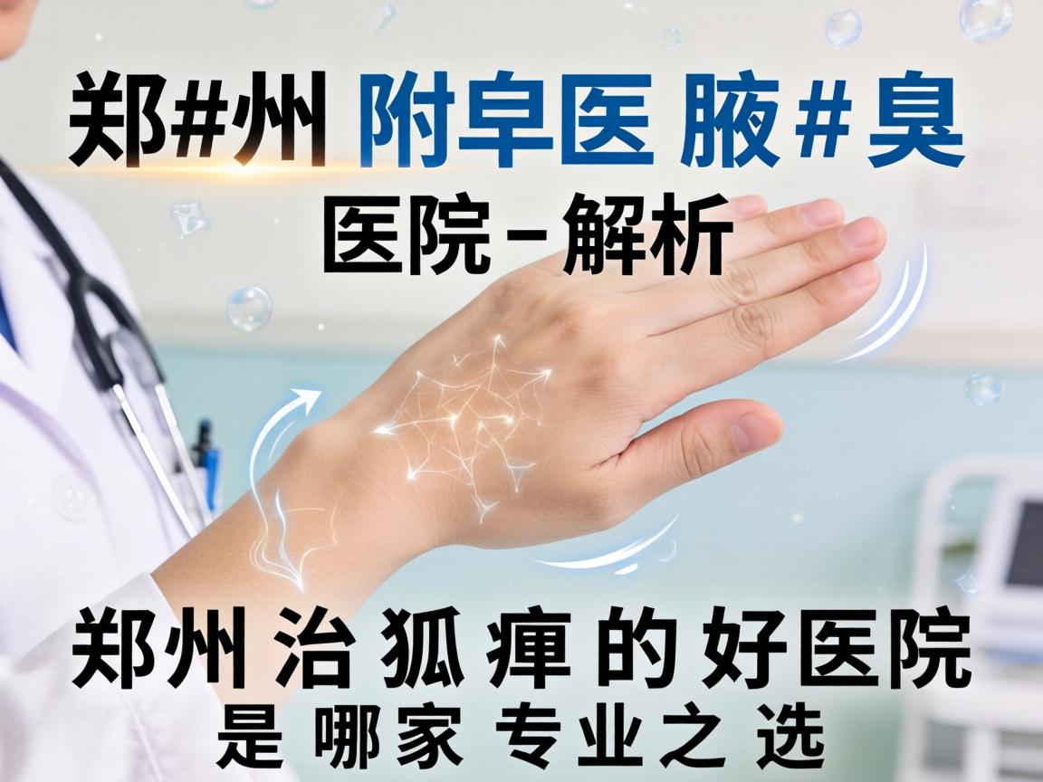 郑州附医腋臭医院解析,郑州治狐臭的好医院是哪家专业之选 郑州附医腋臭医院解析,郑州治狐臭的好医院是哪家专业之选