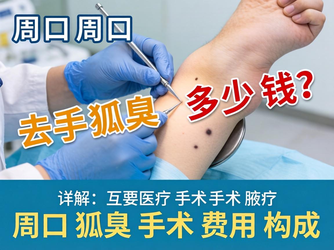 周口去狐臭手术多少钱？详解周口狐臭手术费用构成