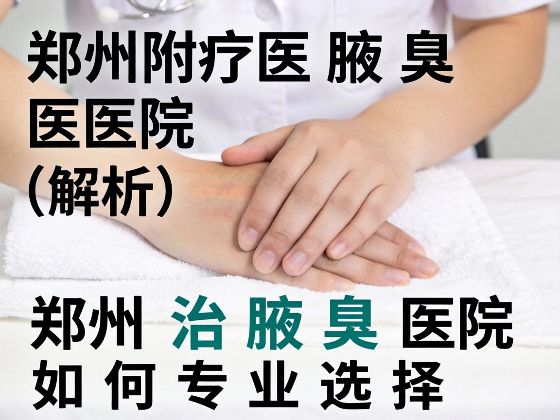 郑州附医腋臭医院解析,郑州治腋臭医院如何专业选择 郑州附医腋臭医院解析,郑州治腋臭医院如何专业选择
