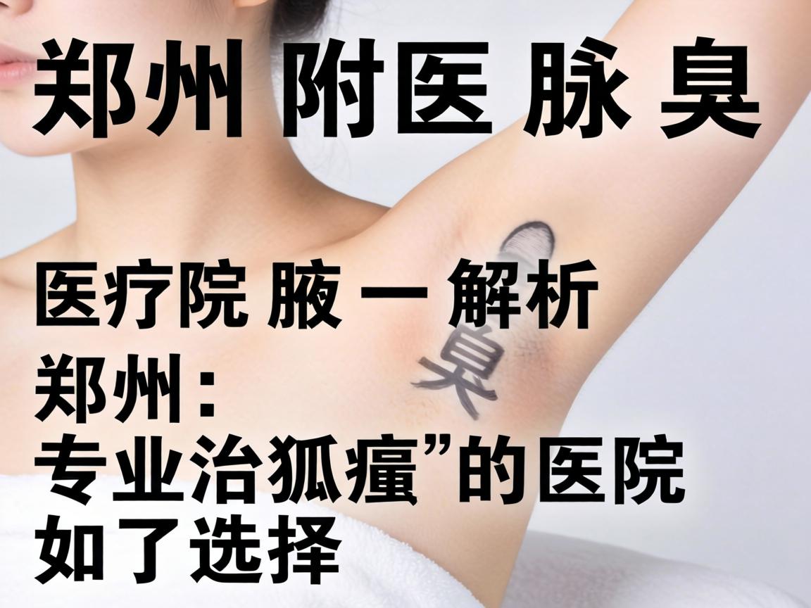 郑州附医腋臭医院解析,郑州专业治狐臭的医院如何选择 郑州附医腋臭医院解析,郑州专业治狐臭的医院如何选择