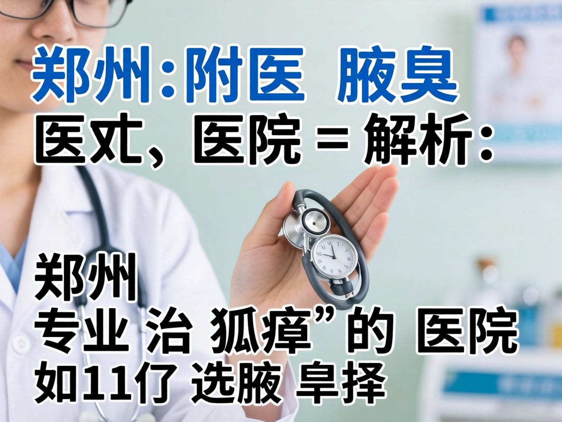 郑州附医腋臭医院解析,郑州专业治狐臭的医院如何选择 郑州附医腋臭医院解析,郑州专业治狐臭的医院如何选择