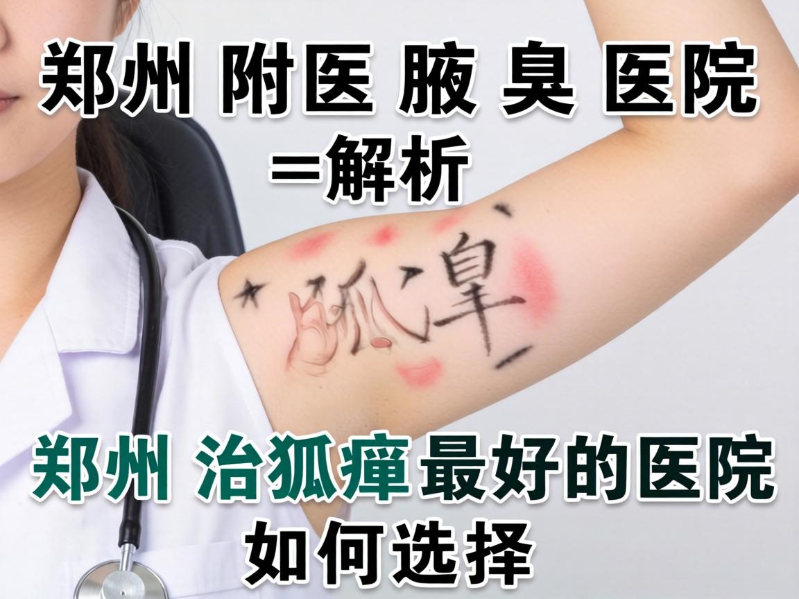 郑州附医腋臭医院解析,郑州治狐臭最好的医院如何选择 郑州附医腋臭医院解析,郑州治狐臭最好的医院如何选择