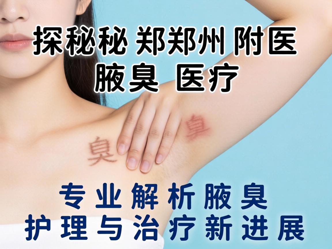 探秘郑州附医腋臭医疗，专业解析腋臭护理与治疗新进展
