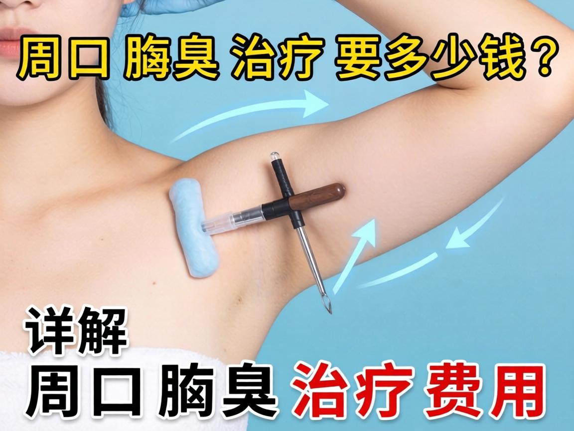 周口腋臭治疗要多少钱？详解周口腋臭治疗费用