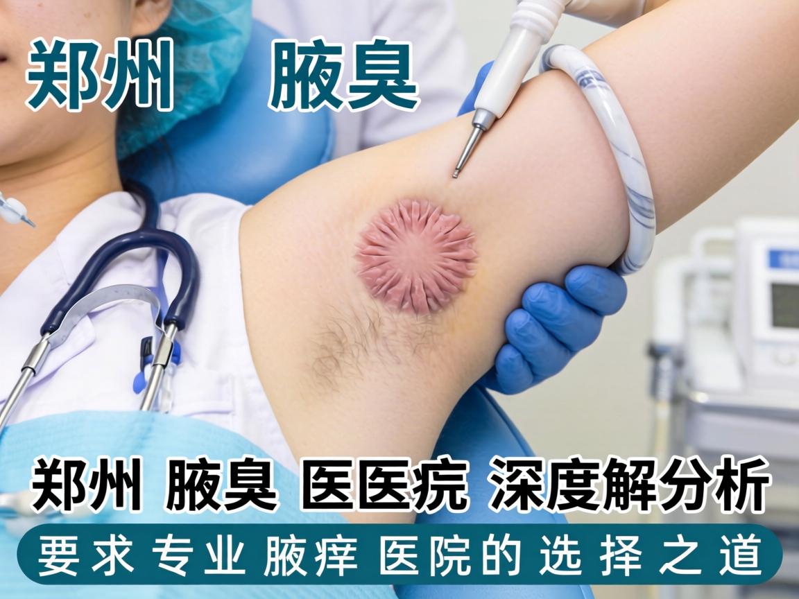 郑州腋臭医院深度解析,郑州专业腋臭医院的选择之道 郑州腋臭医院深度解析,郑州专业腋臭医院的选择之道
